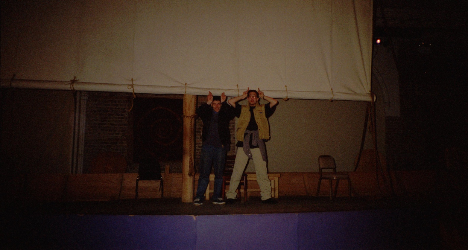 What are these two up to...